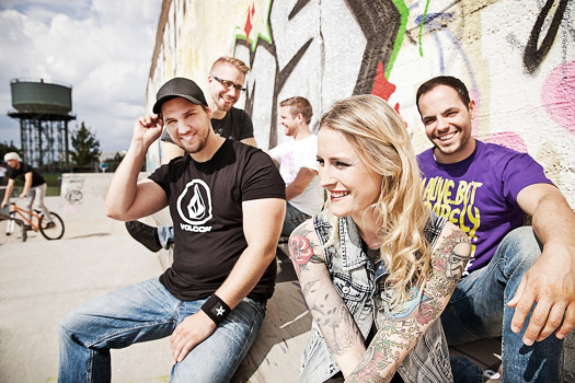 Bandfoto These Are The Days, Gäste bei Hellfire Radio am 11.09.2015