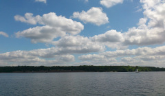 Panoramabild vom Wannsee