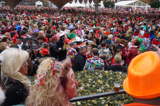 Die Sessionseröffnung 2015 am Tanzbrunnen.