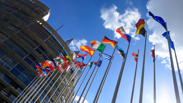 Das EU-Parlament in Stra&szlig;burg