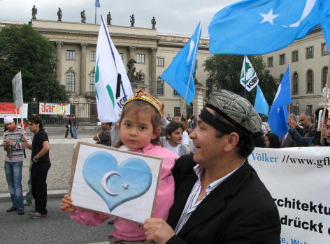 Protest der Uiguren © flickr / CC 2.0