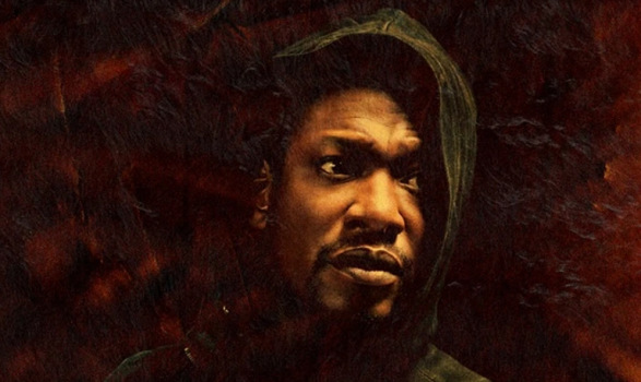 Roots Manuva's "Bleeds" album cover. 2015.