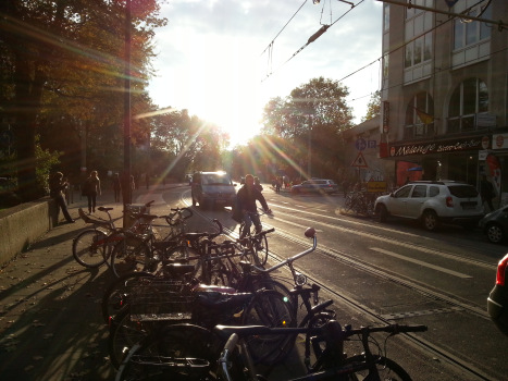 Fahren hier bald keine Autos mehr? Die Zülpicher Straße. (Bild: Privat)