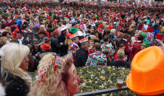 Die Sessionseröffnung 2015 am Tanzbrunnen.