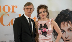 Bille August und Helena Bonham Carter auf dem roten Teppich zur Premiere von Eleanor & Colette in der Lichtburg in Essen.