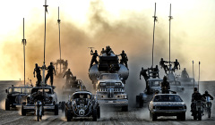 A scene from Warner Bros. Pictures' and Village Roadshow Pictures' action adventure "MAD MAX: FURY ROAD," a Warner Bros. Pictures release.